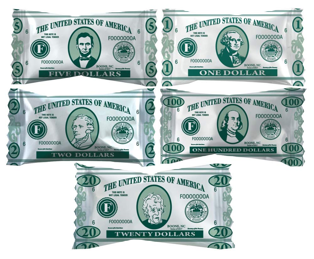 Party Sweets Money Buttermints by Hospitality Mints, Appx