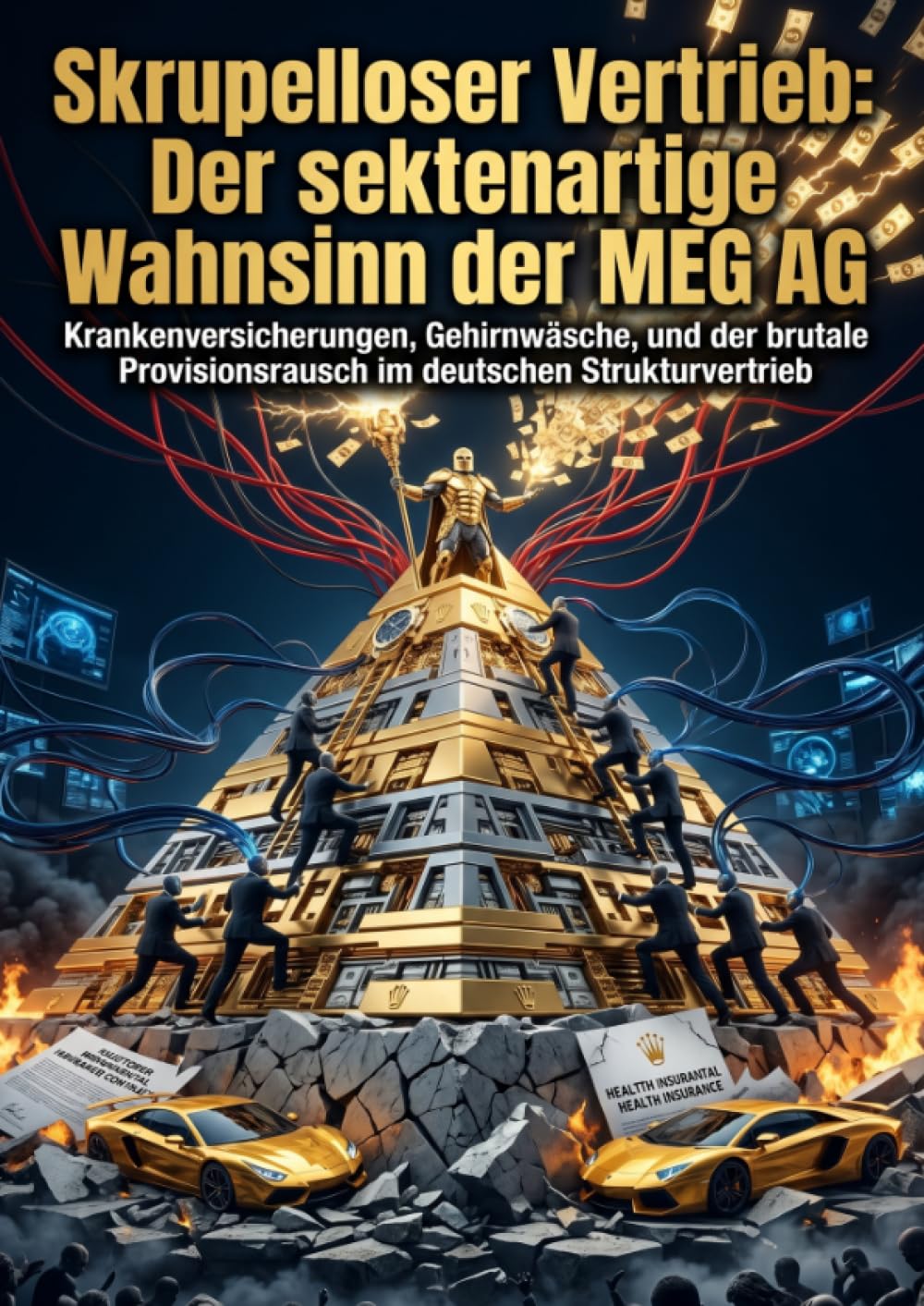 Skrupelloser Vertrieb: Der sektenartige Wahnsinn der MEG AG: Krankenversicherungen, Gehirnwäsche, und der brutale Provisionsrausch im deutschen Strukturvertrieb