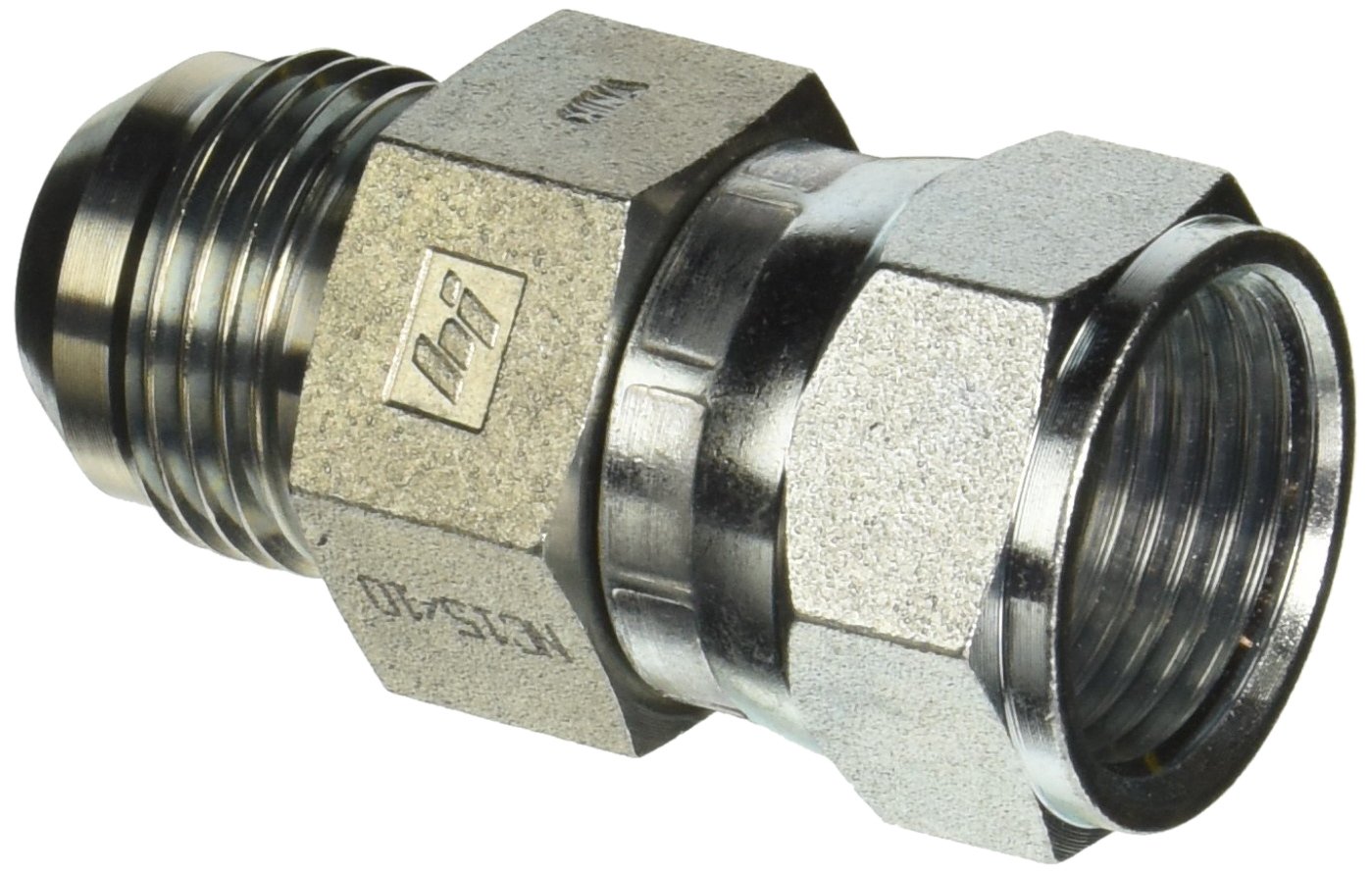 Brennan Industries 6564-12-12-04 Steel Tee Test Point Tube Fitting, 1-1/16