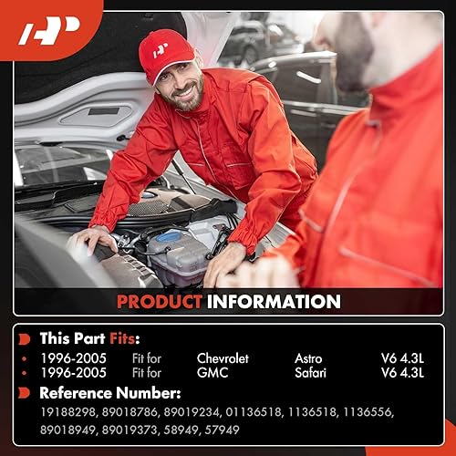 Miniatura 2 de A-Premium Compresor de AC con embrague compatible con Chevrolet Astro 4.3L 1996-2005, GMC Safari 4.3L 1996-2005