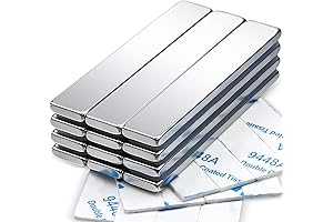 MIKEDE Bar Magnets with Double-Sided Adhesive: Unlocking Magnetic Solutions