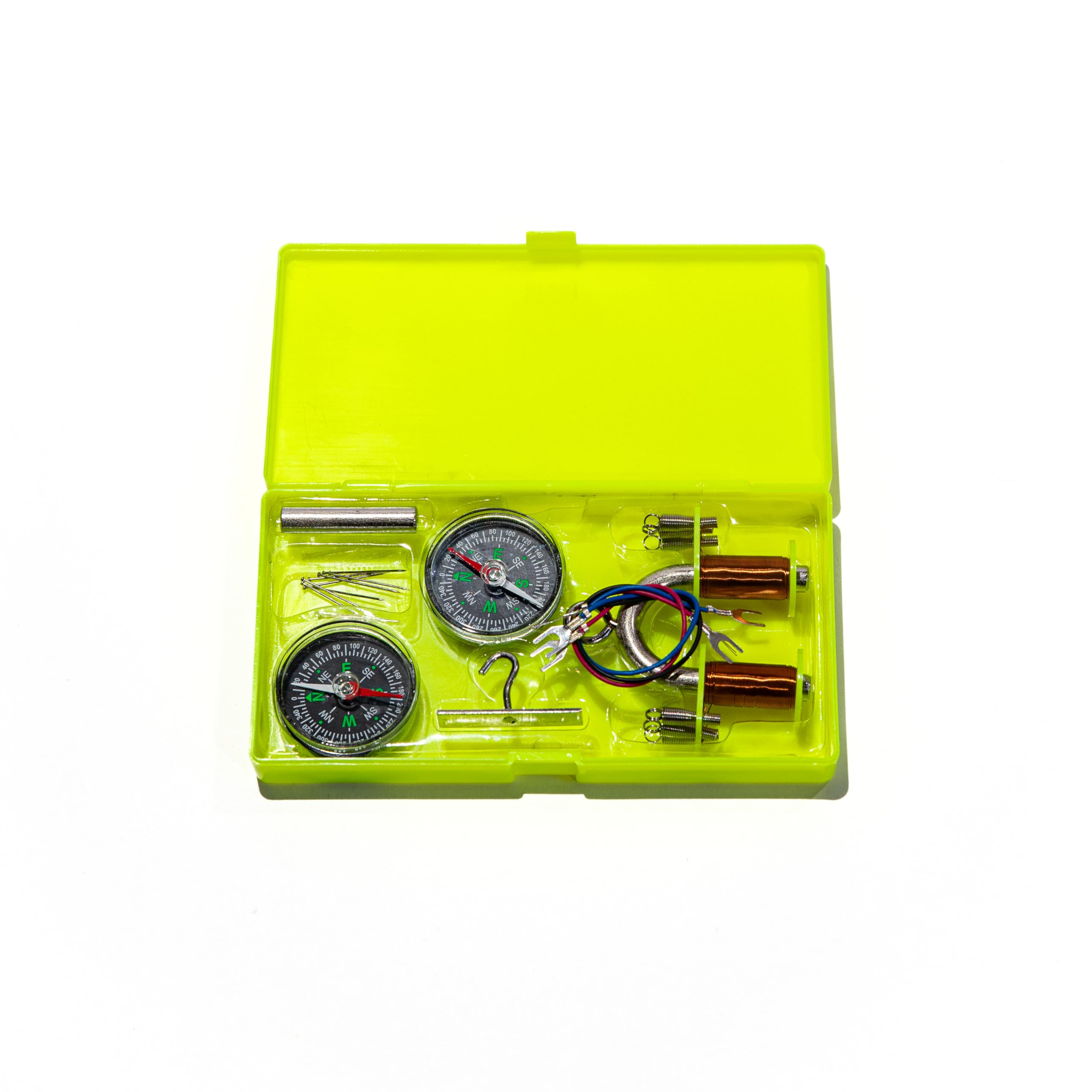 GSC International ELECTROMAG Electromagnetic Kit, Explore Electromagnetism with Hands-On Experiments, Ideal for Teaching Physics & Engineering Concepts, Build Electromagnets, Study Magnetic Fields,