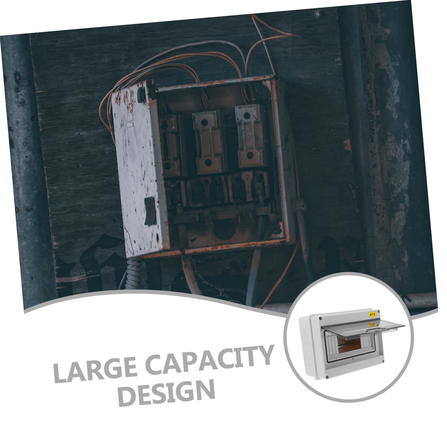 Operitacx Boîte De Jonction Électrique Étanche Boîtier Extérieur Pour Câblage Boîte De Distribution Ht Appareils Électroménagers