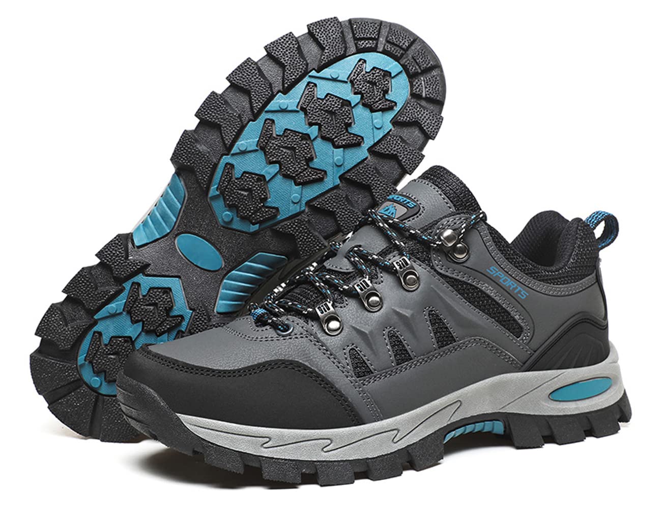 Chaussures de randonnée pour homme et femme - Chaussures de randonnée imperméables - Légères et unisexes