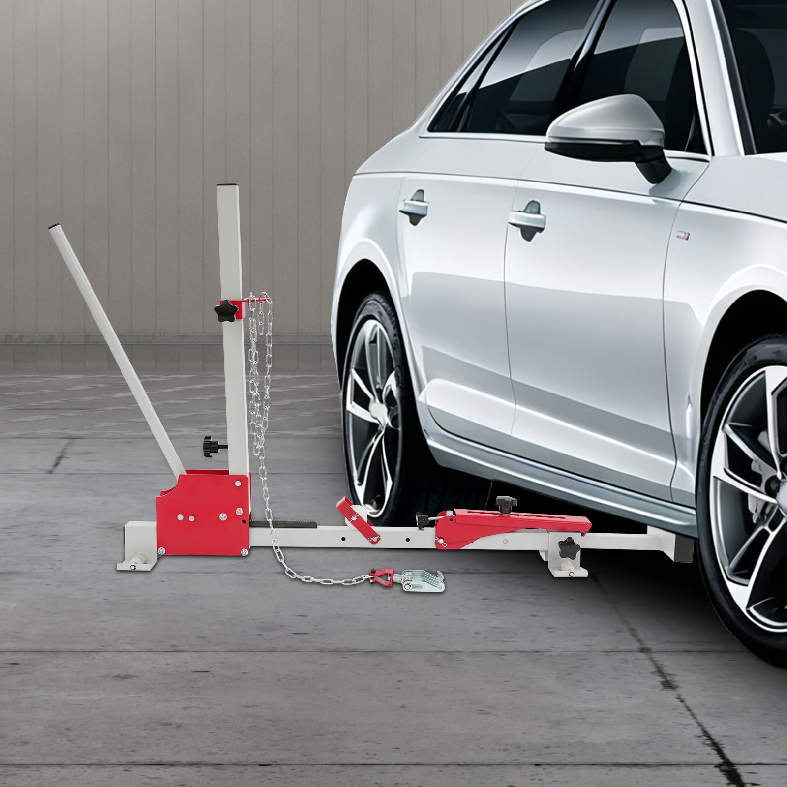 Estrattore di ammaccature per auto, 270 kg, forte forza di trazione per carrozzeria, ponte di trazione per porte/passaruota