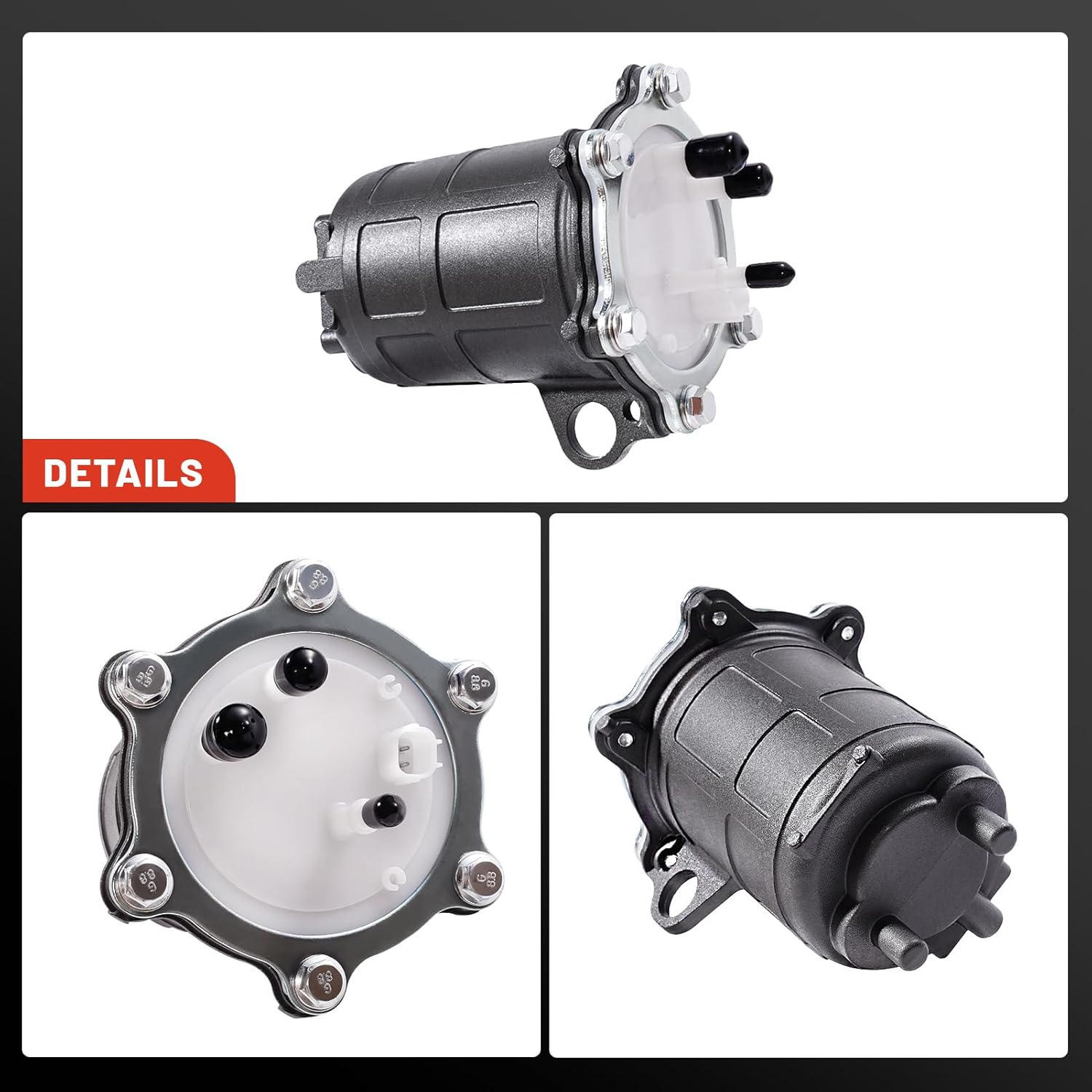 Fuel Pump Compatible with Honda ATV, Rancher 420, Foreman 500, TRX420, TRX500, TRX700XX 2007-2014, Replace# 16700-HP5-602