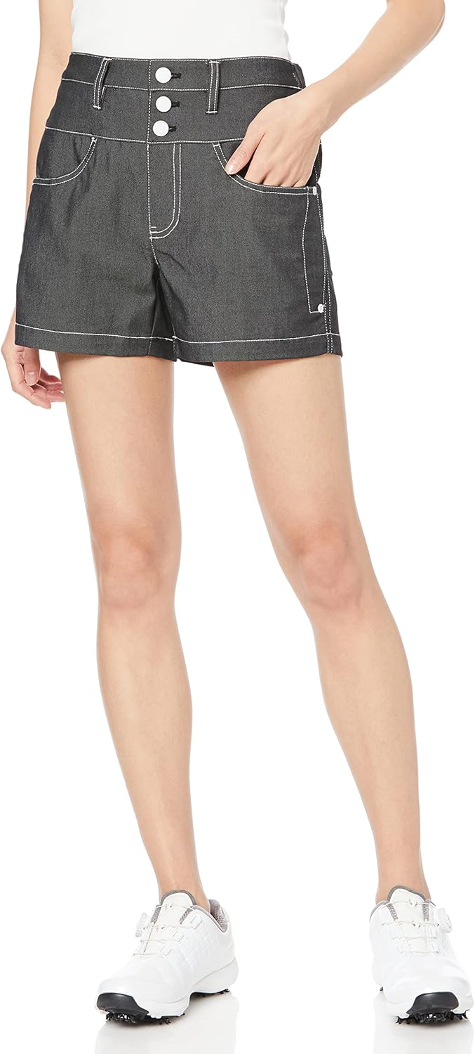 ジャックバニー　ハーフパンツ Amazon | [ジャックバニー] ゴルフハーフパンツ (デニムライク