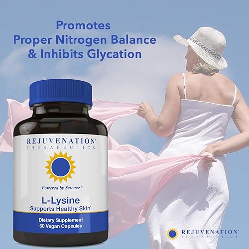 Miniatura 5 de L-lisina, apoya la piel sana (60 cápsulas veganas, 500 mg)