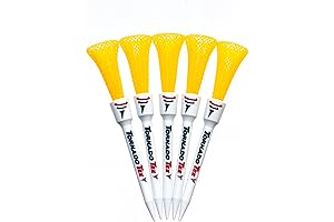 Tornado Tee Neon Yellow High Performance Golf Tee