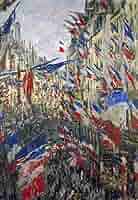 Amazon.com: Monet Montorgeuil 1878 Nsaint Denis Street