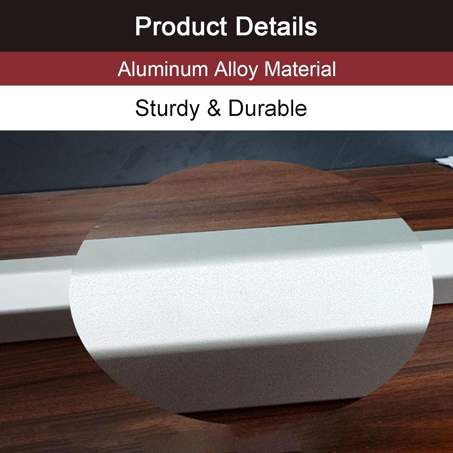 RV Table Mount Removable Leg RV Accessories, Caravan Picnic Folding External Table Legs Height Adjustable(78cm/30.7in)