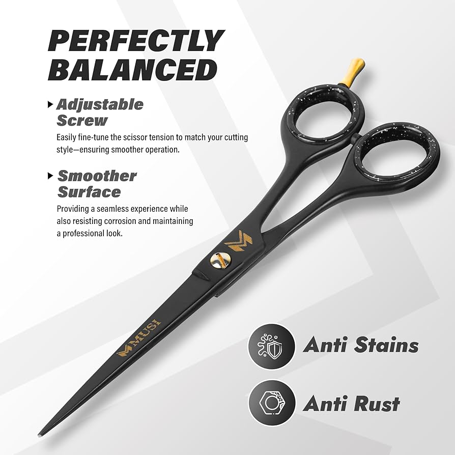 Amazon.com : Barber Hair Cutting Scissors 6.5
