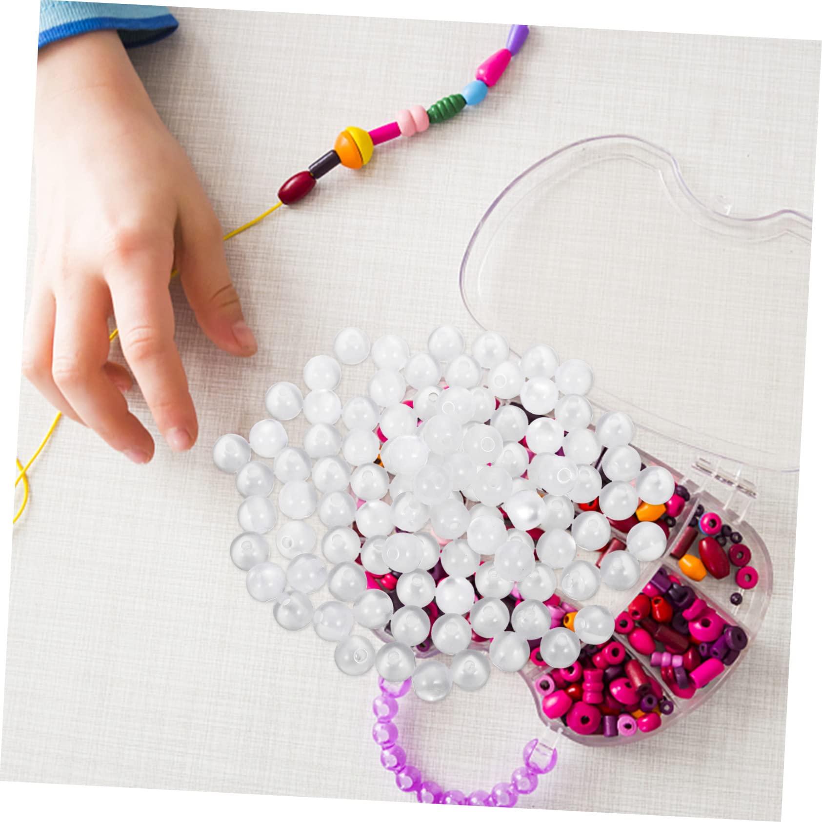 SHINEOFI 500piezas Abalorios Sueltos De Gato Ojo Para Fabricación De Joyería Beads Para Pulseras y Collares Diy Accesorios De Manualidades