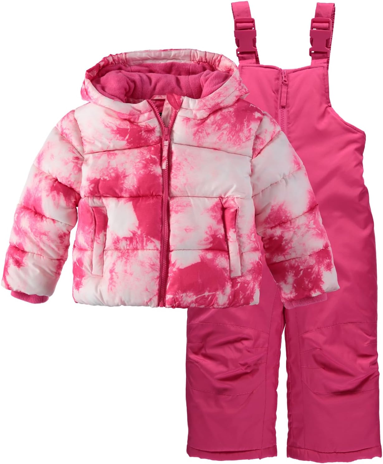 Rothschild Girls' Ski Jacket and Snowbib Snowsuit Set