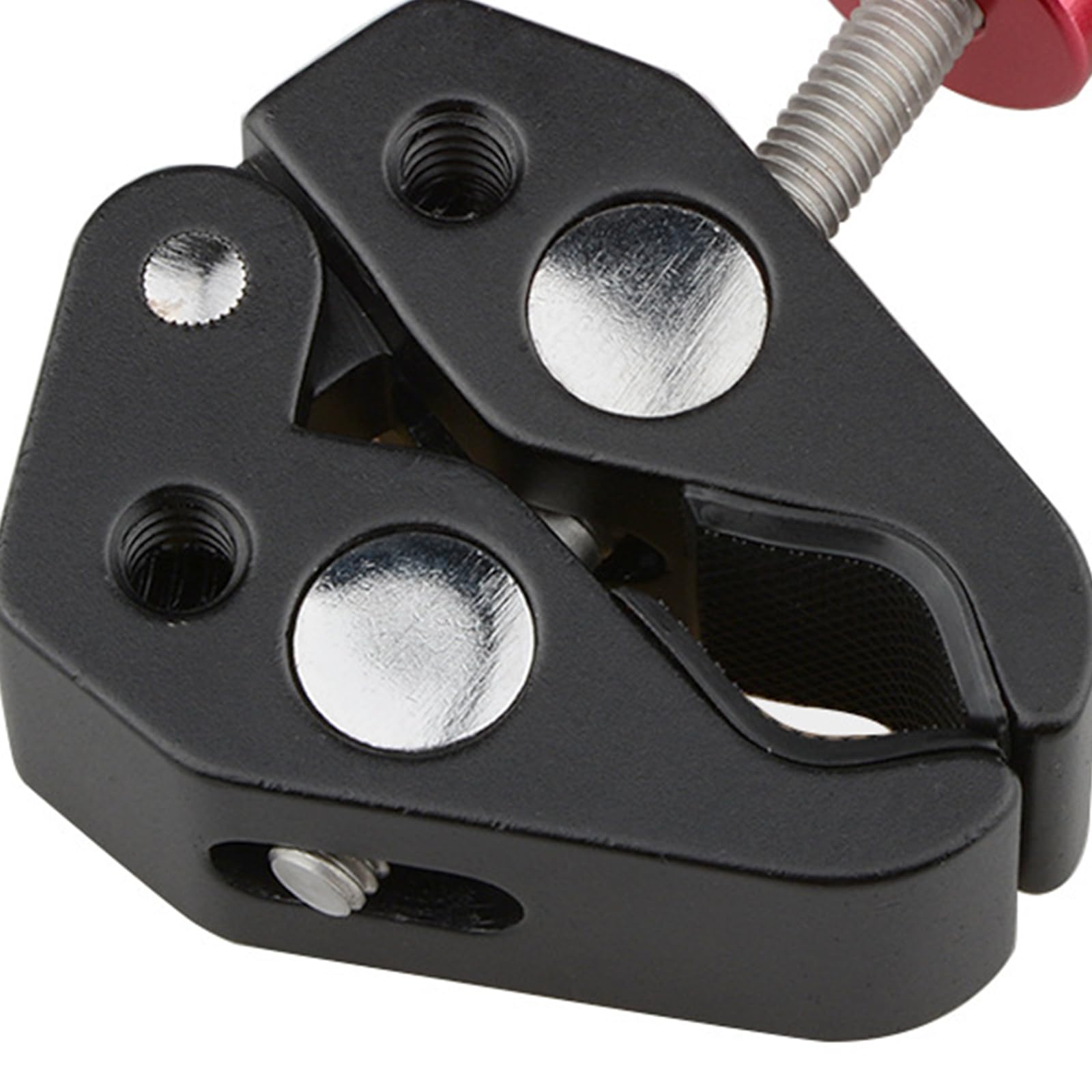 Abrazadera de aluminio con rosca de 1/10.2 cm-20 y 3/20.3 cm-16, abrazadera de clavado de aluminio para accesorios de fotografía, accesorio de equipo