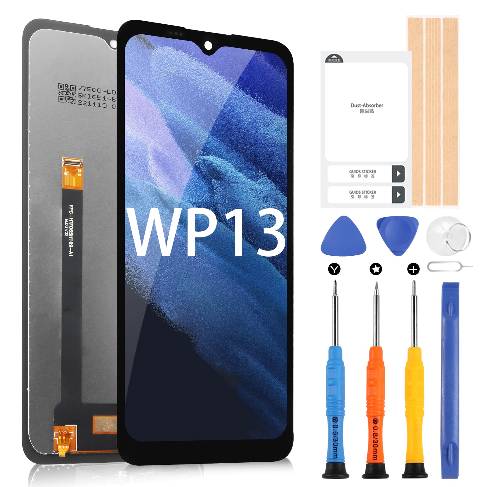 LCD Display Touchscreen Ersatzteil Für OUKITEL WP13/WP15 – Inkl. Montage-Werkzeug Und Kleber
