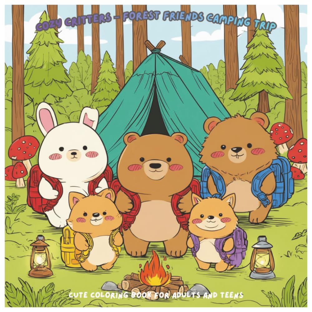 Cozy Critters: Forest Friends Camping Trip