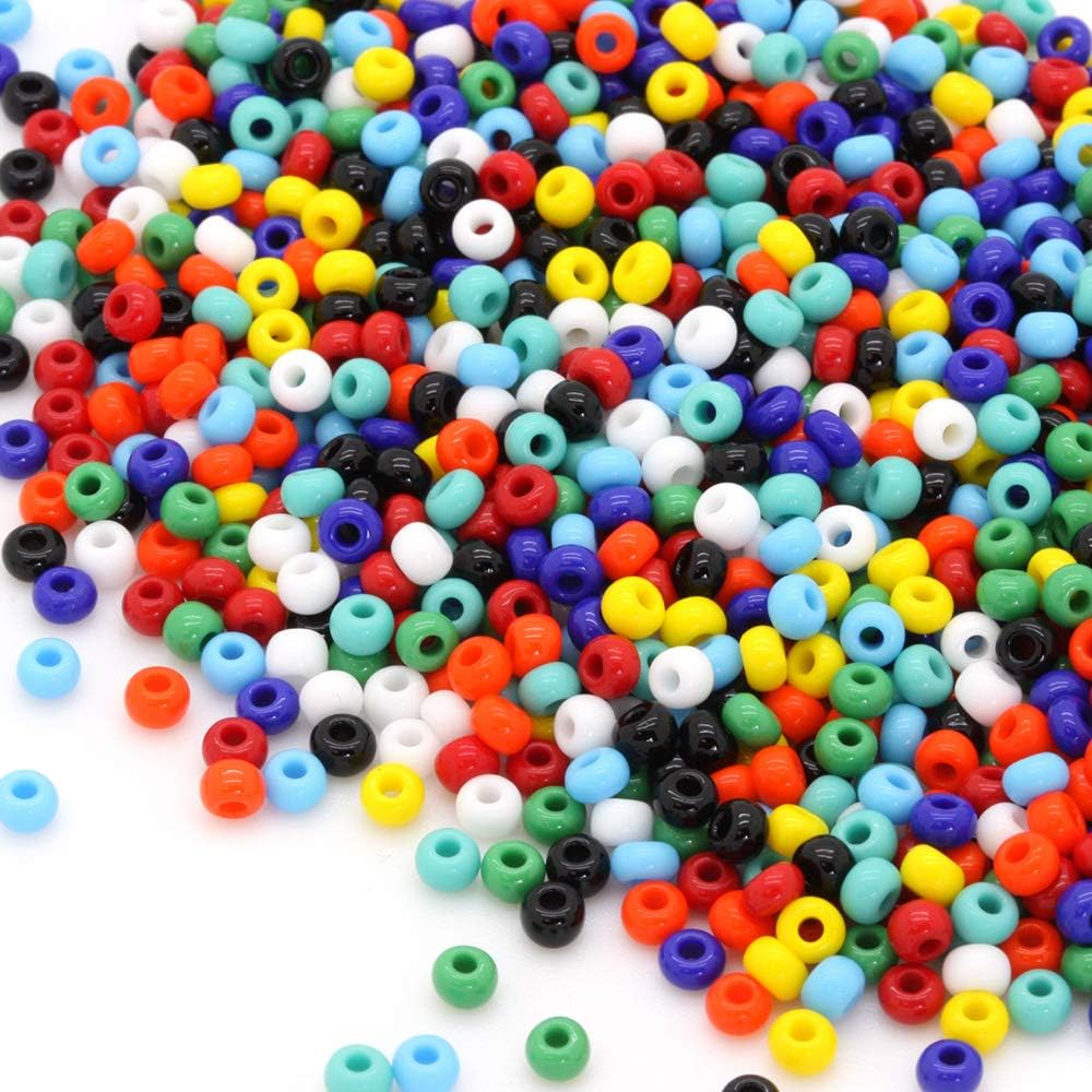 Preciosa Beads Unlimited Opaque Czech Mix Glass Rocaille/Seed 8/0-Pack of 100g, 8/0