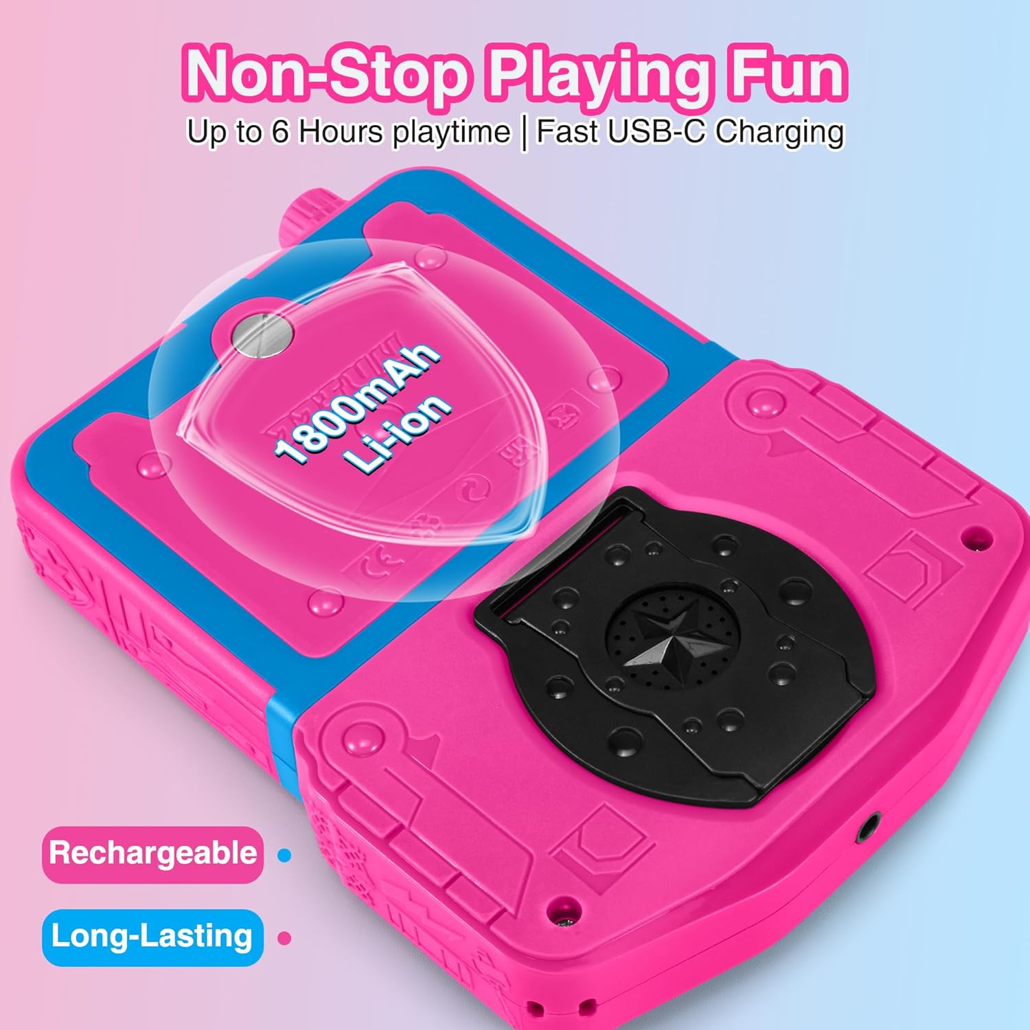 Handheld Game Console for Girls, 220 Retro Games Built-in, 3.5'' HD IPS Screen, Rechargeable Mini Portable Video Game Player for Travel & Car Trips, Gift for Kids (Rose Red) 8 71P59gHi2YL. AC SL1500