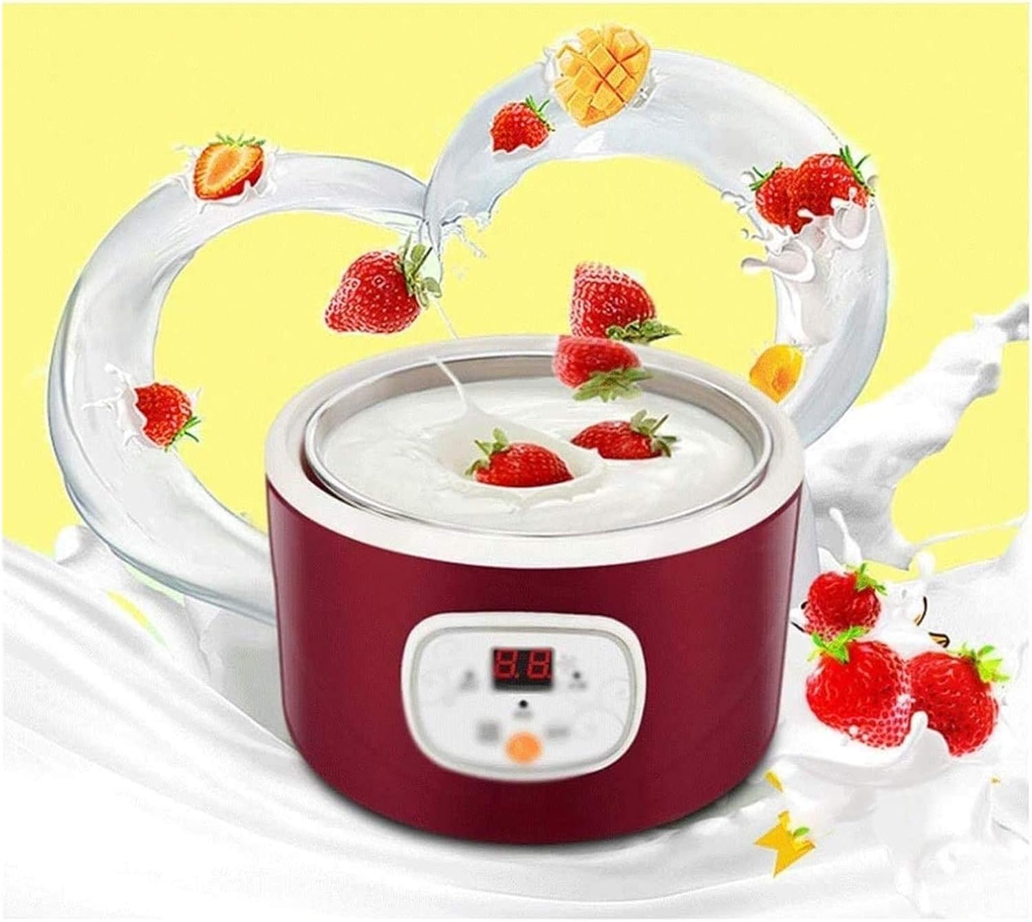 Yogurt Maker Machine | Storage Container Lid | for Organic Sweetened Flavored