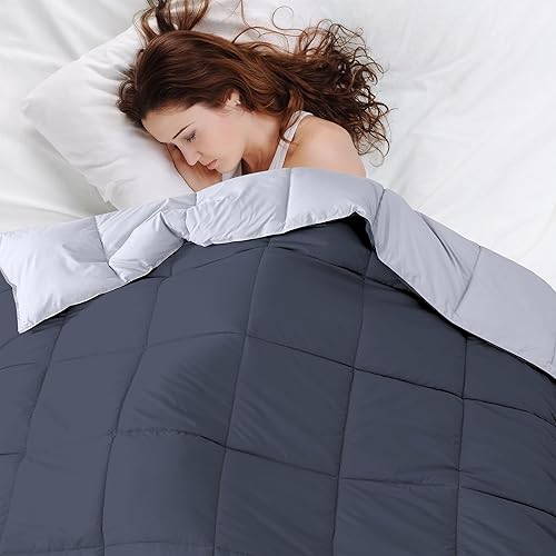 Miniatura 8 de Modern Threads Edredón y relleno de edredón reversible de microfibra de plumón alternativo, suave y cómodo ropa de cama para todas las estaciones,