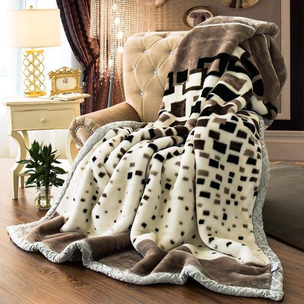 Couverture d'hiver double 2kg grand confort lit et sofa 150x200