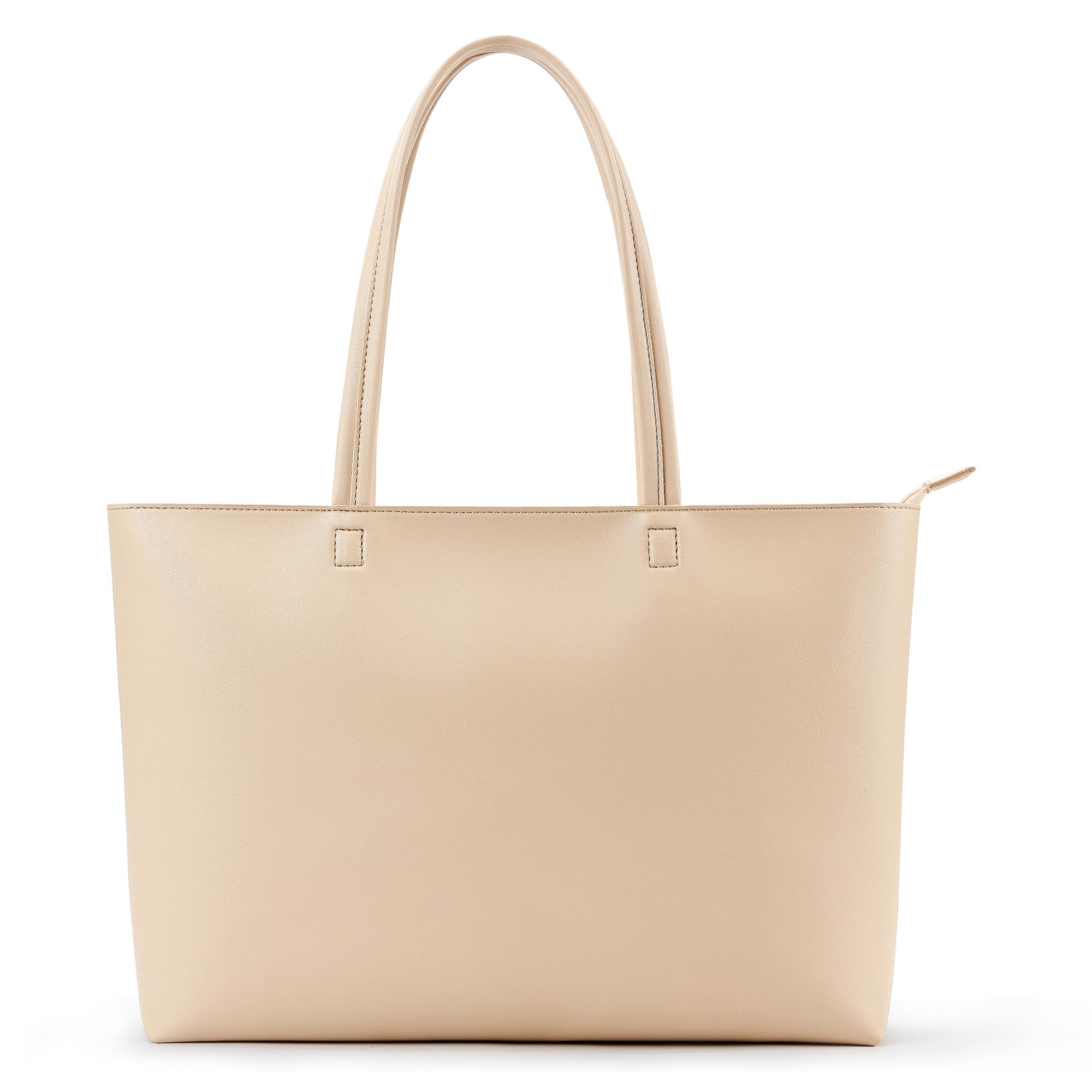 KALIDI Handtasche Damen Groß Shopper Tasche Damen PU Leder Tote Bag Wasserdichte Henkeltaschen mit Reißverschluss für Arbeit, Reisen, Einkauf, Schule