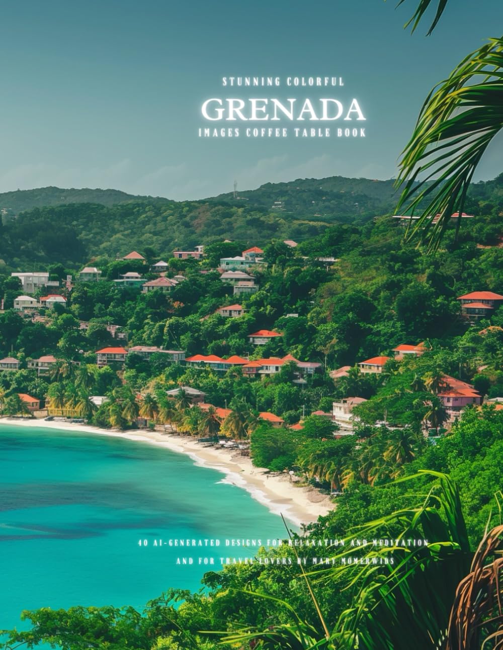 Stunning Colorful Grenada Images Coffee Table Book: 40 AI-Generated Designs for Relaxation and Meditation and for Travel Lovers (Caribbean Images Coffee Table Book)