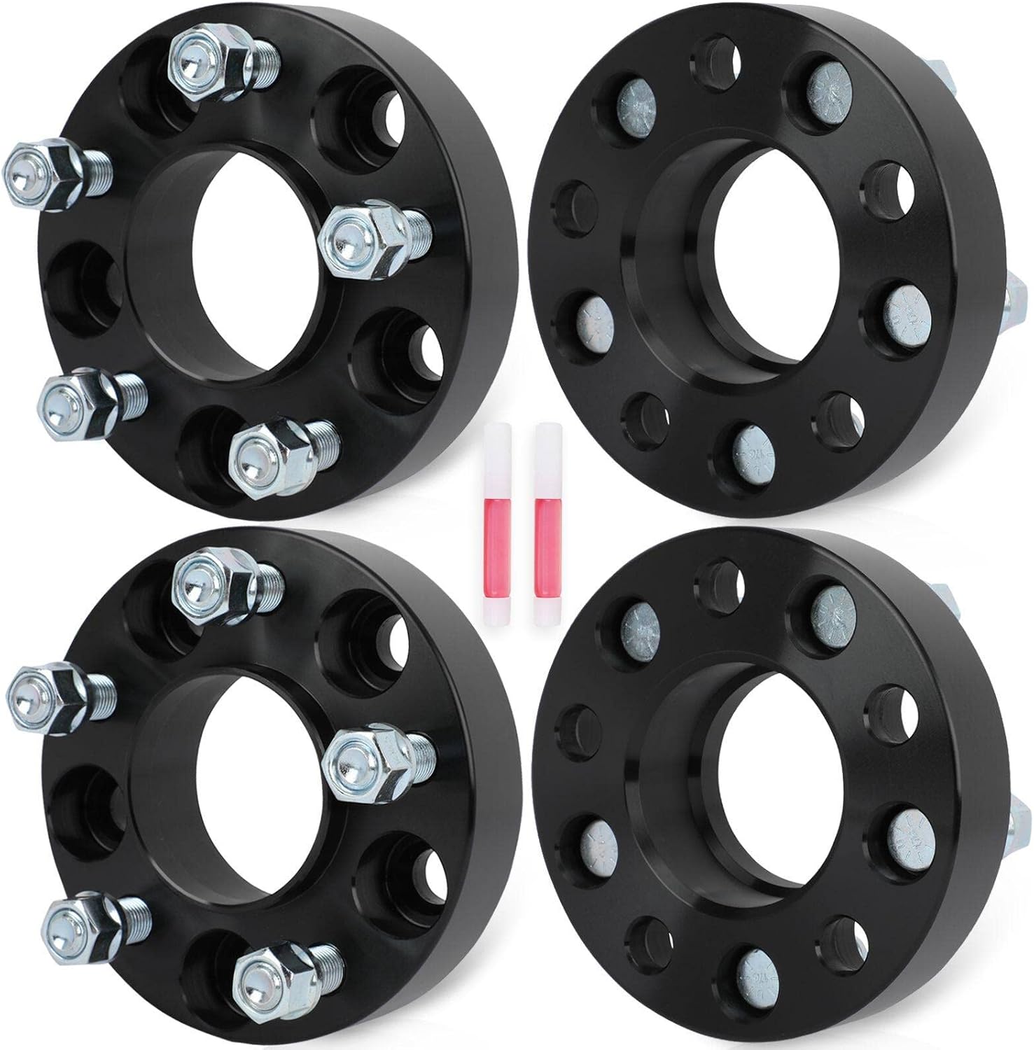 ECCPP 4PCS 5x115 to 5x115 Wheel Spacers Hub Centric 1.25" 5 Lug fits for 2008-2022 for Dodge Challenger| 2006-2022 for Dodge Charger| 2005-2008 for Dodge Magnum