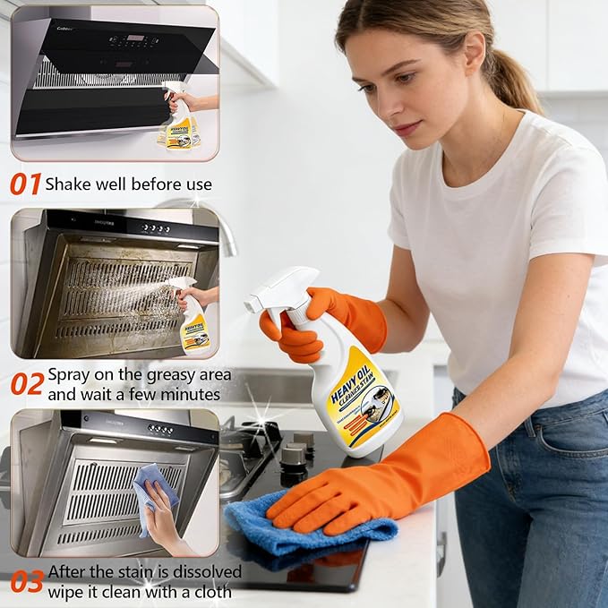 Limpiador Multiuso para Cocina - Elimina Manchas de Aceite miniatura 7