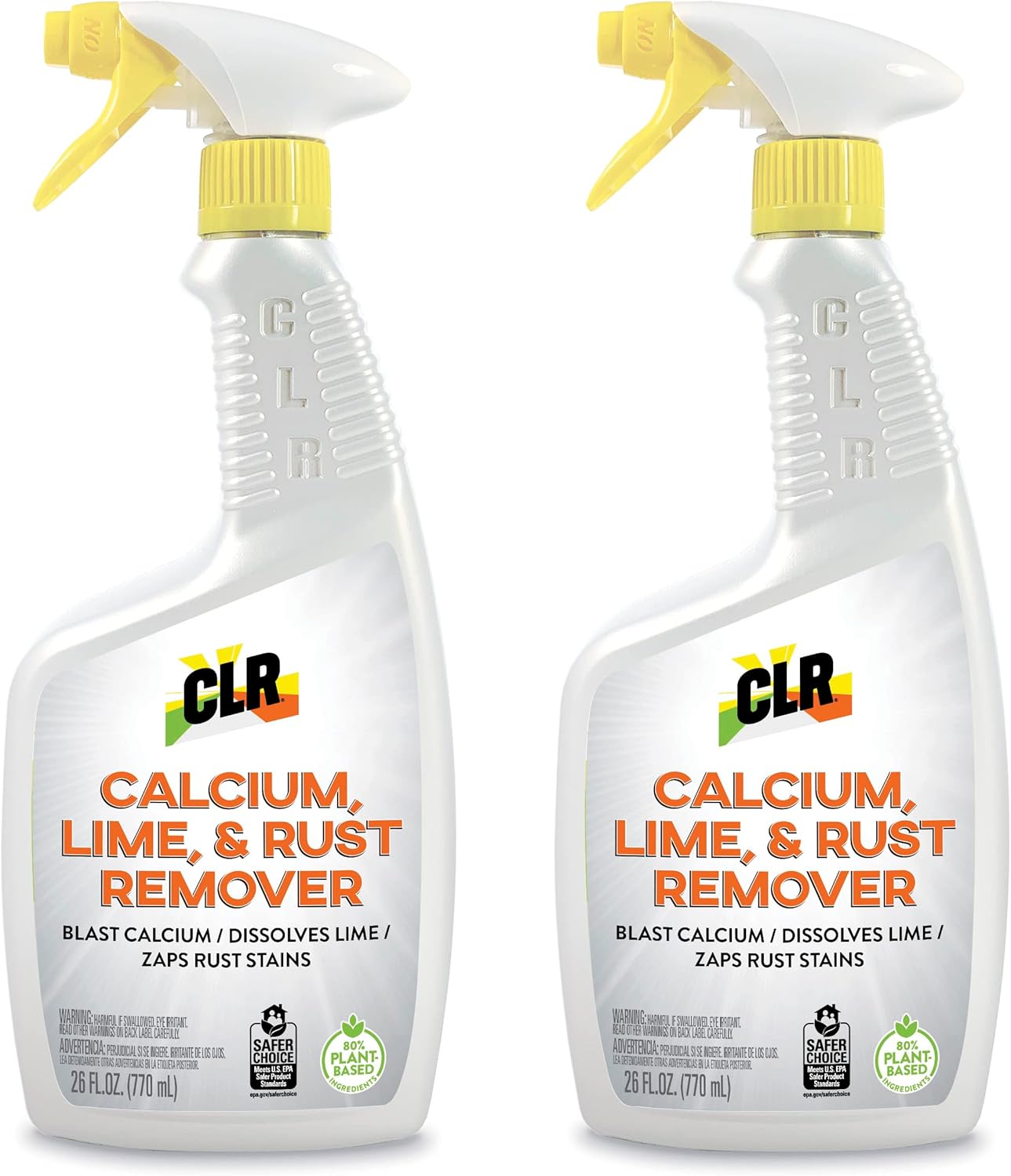 CLR Calcium, Lime & Rust Remover, Blasts Calcium, Dissolves