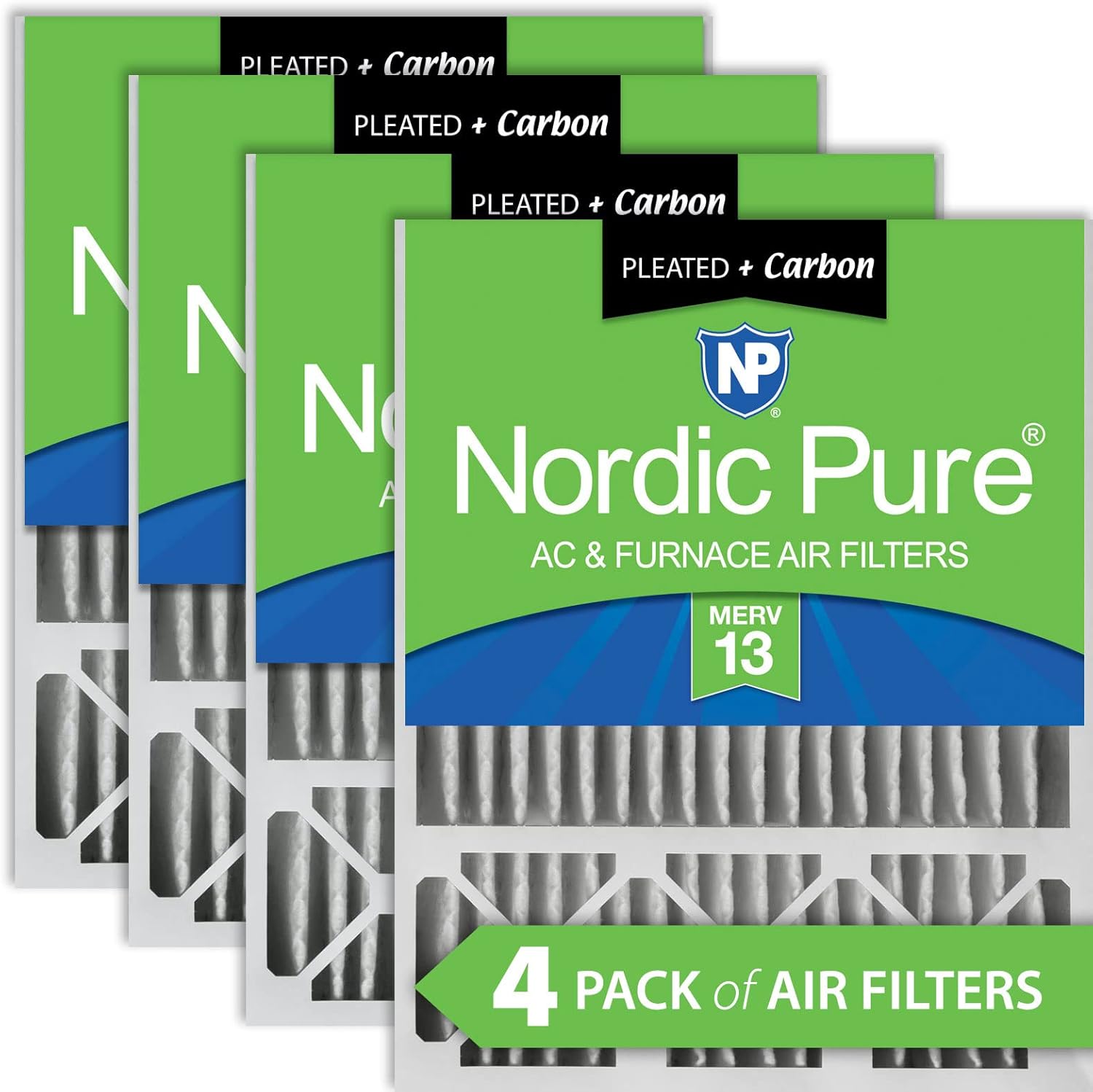 Nordic Pure 20x25x5 (19_7/8 x 24_7/8 x 4_3/8) Honeywell Replacement Air Filters MERV 13 Plus