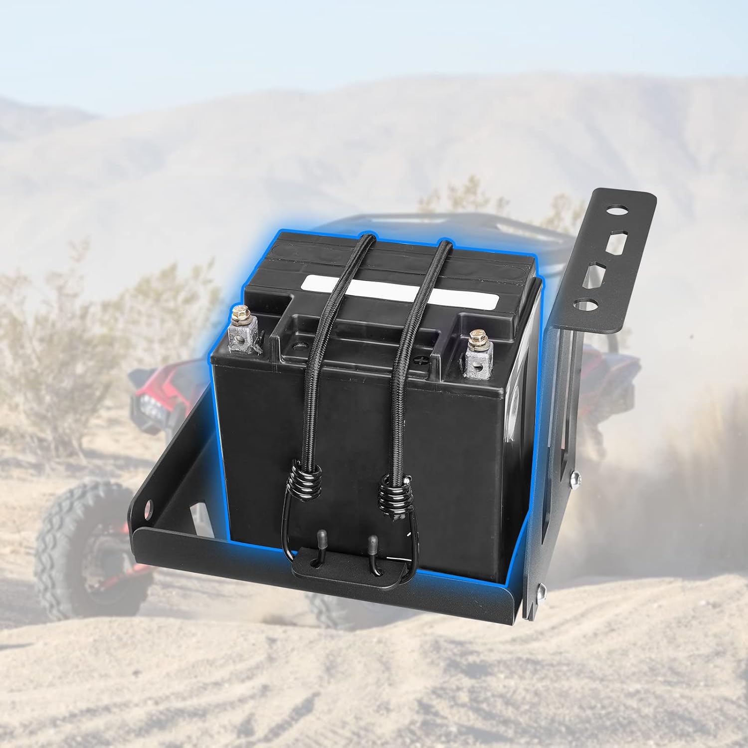 KEMIMOTO Battery Tray Compatible with Talon 2nd Battery Kit Underhood Compatible with Talon 1000R / 1000X / 1000X-4 2019-2026