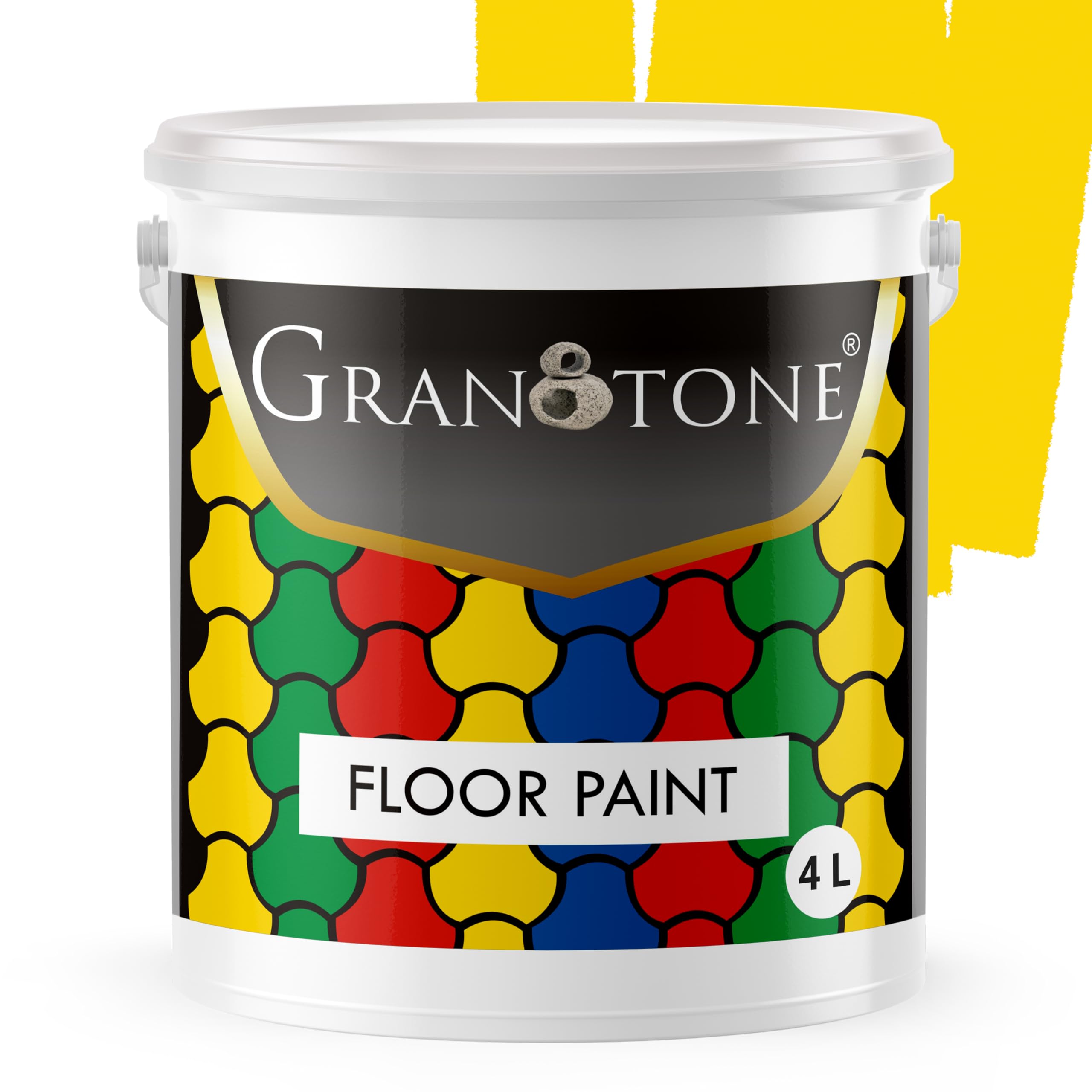 GRANOTONE Space Grey Floor Paint - Anti Slip & Durable -15