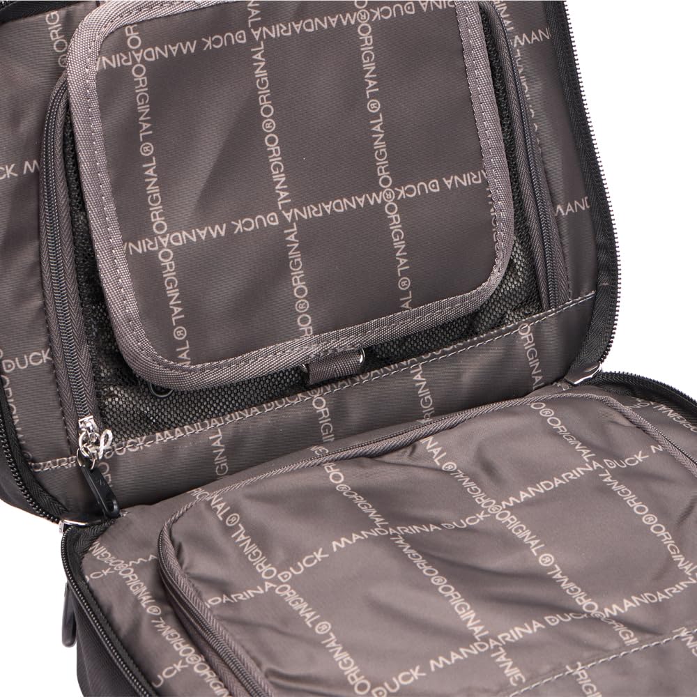MANDARINA DUCK Bolsa de Maquillaje MD20 Vanity Bag Black Negro