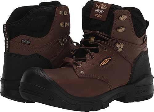 Miniatura 7 de KEEN Utility Independence - Botas de trabajo aisladas para hombre de 6 pulgadas, impermeables, 14.11oz