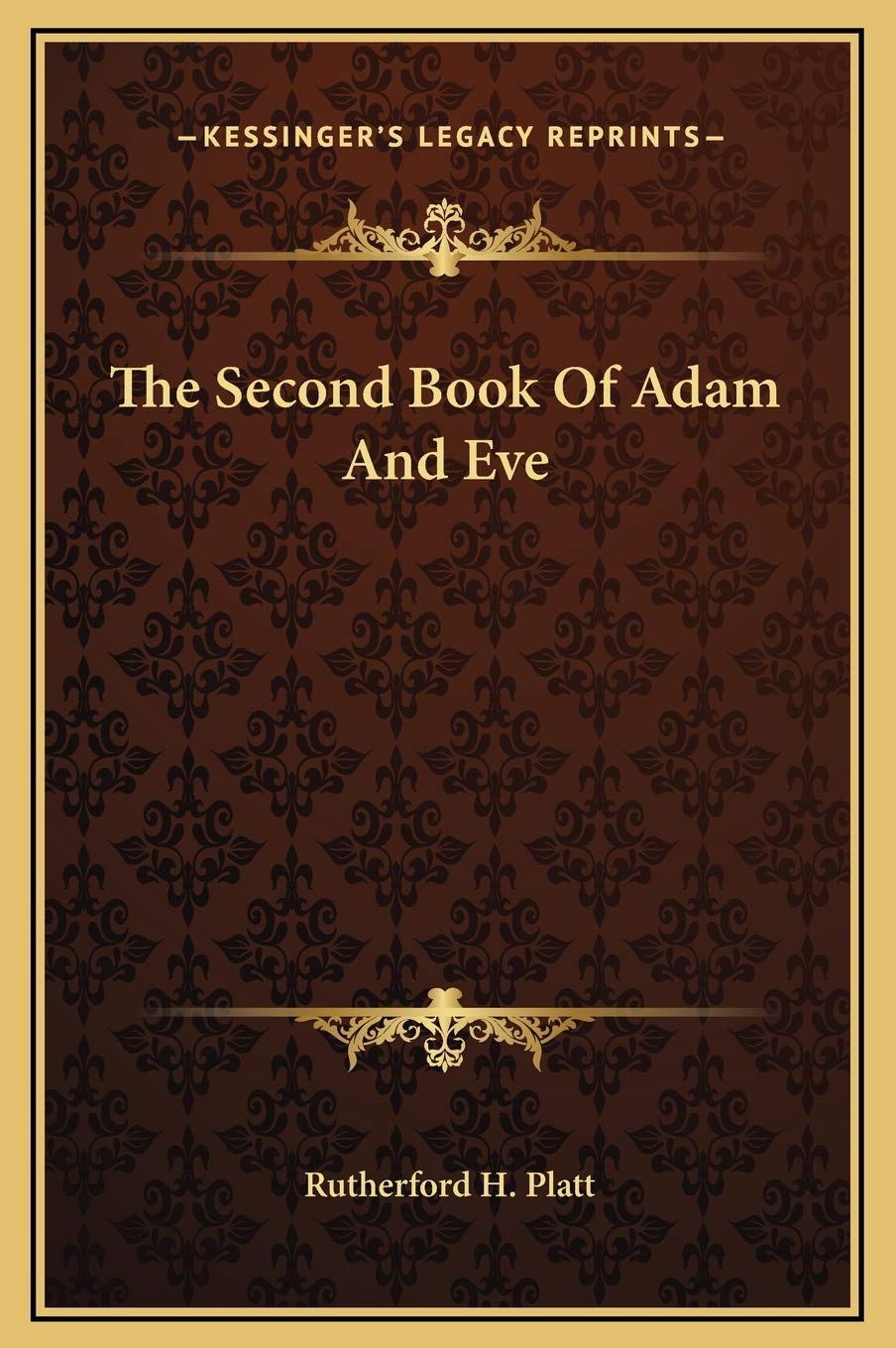 The Second Book Of Adam And Eve
