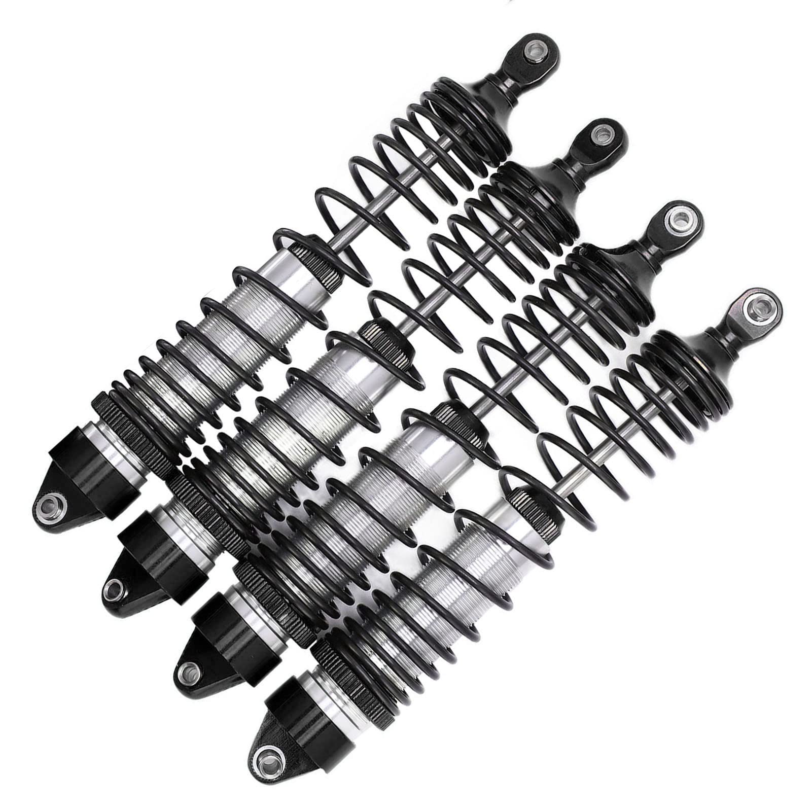 Conjunto RC de Aleaci n de Aluminio de para Coche Teledirigido a Escala 1 7 Amortiguadores Delanteros y Traseros 2 Compatible con UDR