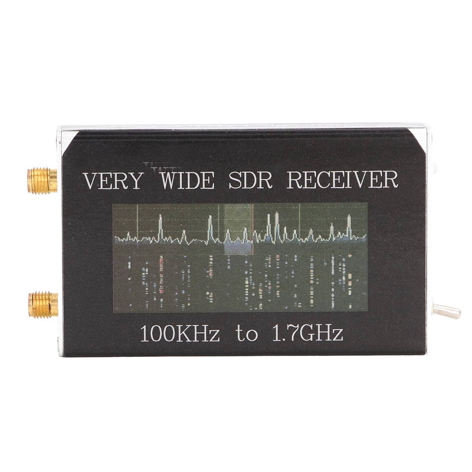 FRZY Ricevitore USB, ricevitore SDR RTL con High Dynamic Range 100kHz - 1.7GHz R820T2 Chipset di acquisizione del segnale