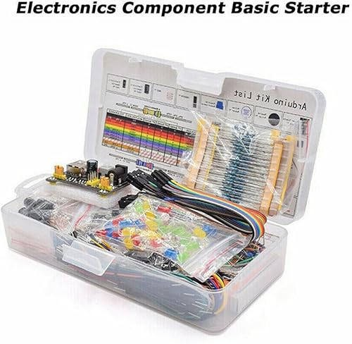 Miniatura 3 de El kit de componentes electrónicos 830 conecta el resistor del cable de la placa del pan de los puntos aplicable para UNO R3