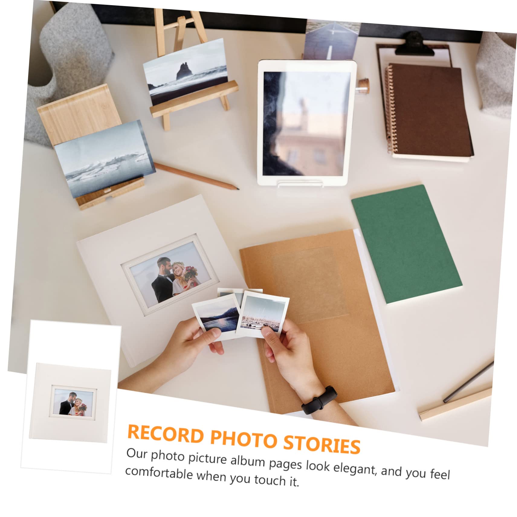 Álbum de Fotos de Bolsillos 200 Ranuras Pp y Papel Blanco | Diseño Elegante, para Guardar Fotos y Postales, Formato 4r y 6 Pulgadas