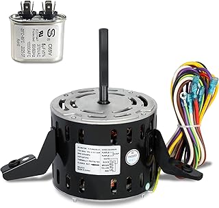 60L21 Furnace Blower Motor – Replacement for Lennox 60L21, 60L2101, 29W71, 21W85 – 1/3 HP 115V 1075 RPM Furnace Motor – Compatible with Armstrong, Ducane, Allied, Concord, US Motors K55HXHFZ-8638
