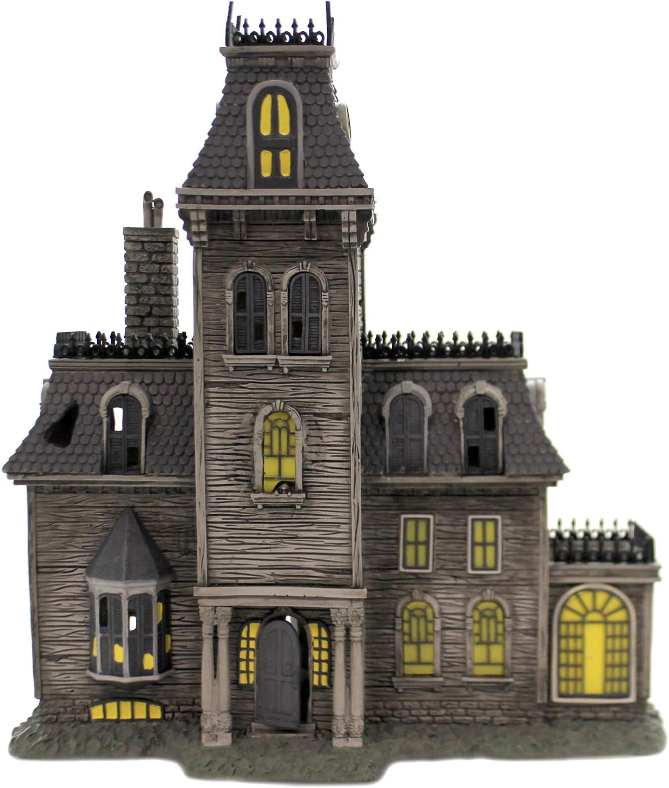 Department 56 Resin Addams Family Village House Lit Building, 10.87", Multicolor