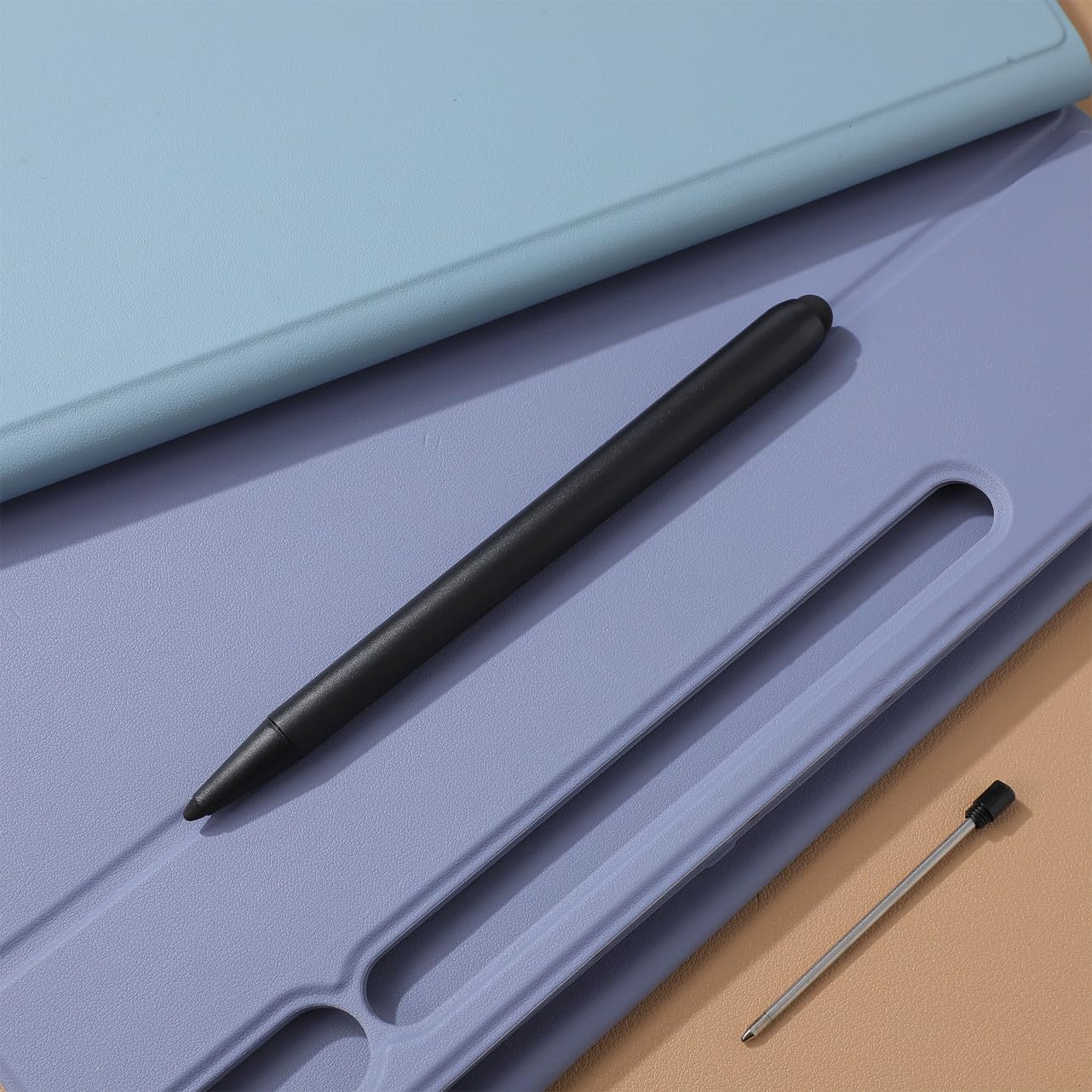 Toddmomy Penna Stilo Per Schermo Portatile 2 Pezzi, Doppia Punta, Nero, Penna Touch Screen Per Scrittura a Mano Su Dispositivo Educativo