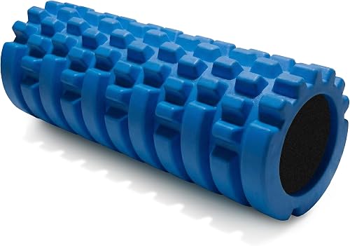 321 STRONG Foam Roller - Medium Density 13-Inch Muscle Massager with 3-Zone Texture