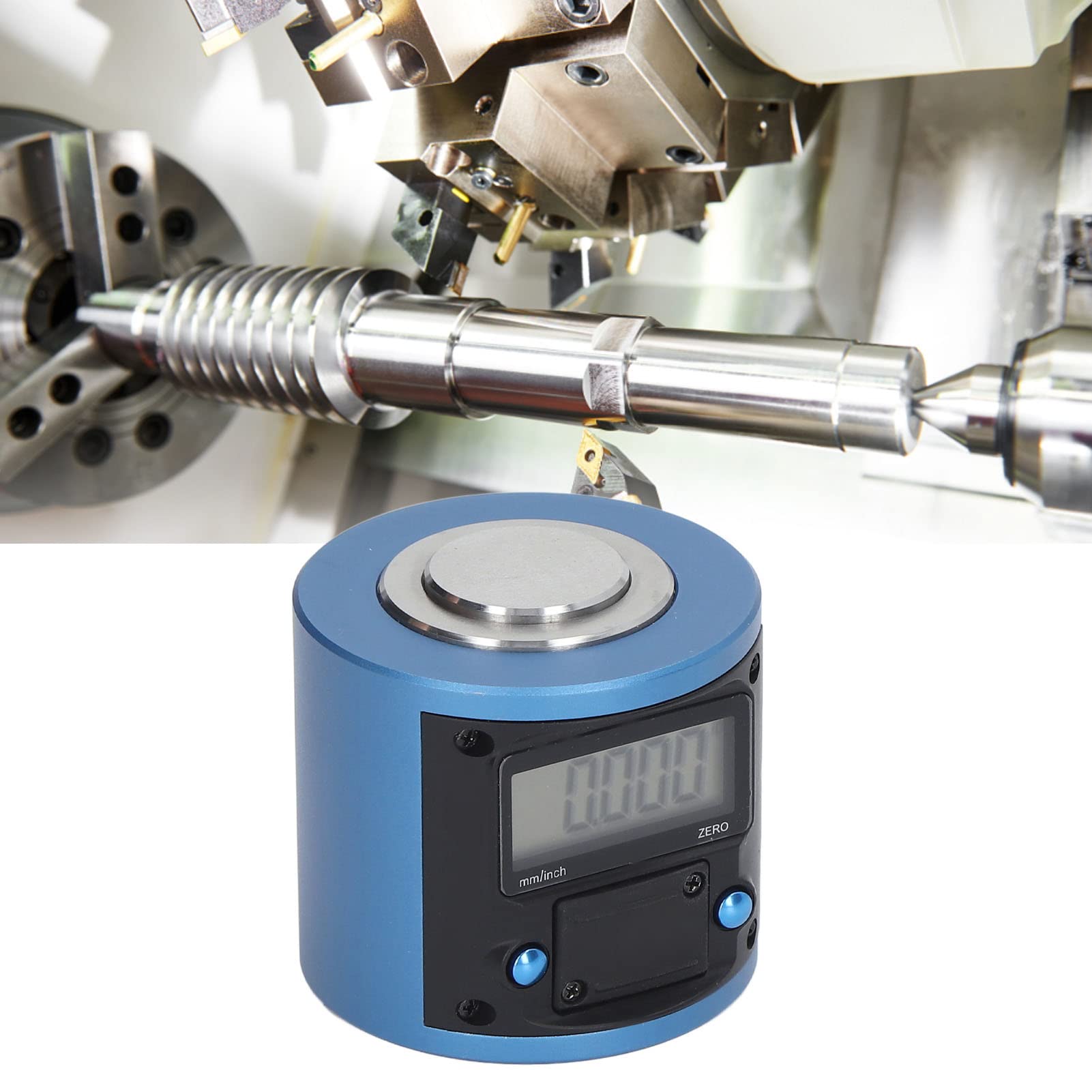 Calibre de ajuste de herramientas, pantalla LCD de alta precisión, resistente al óxido, base magnética impermeable, eje Z sensible, herramienta de ajuste para materiales no metálicos
