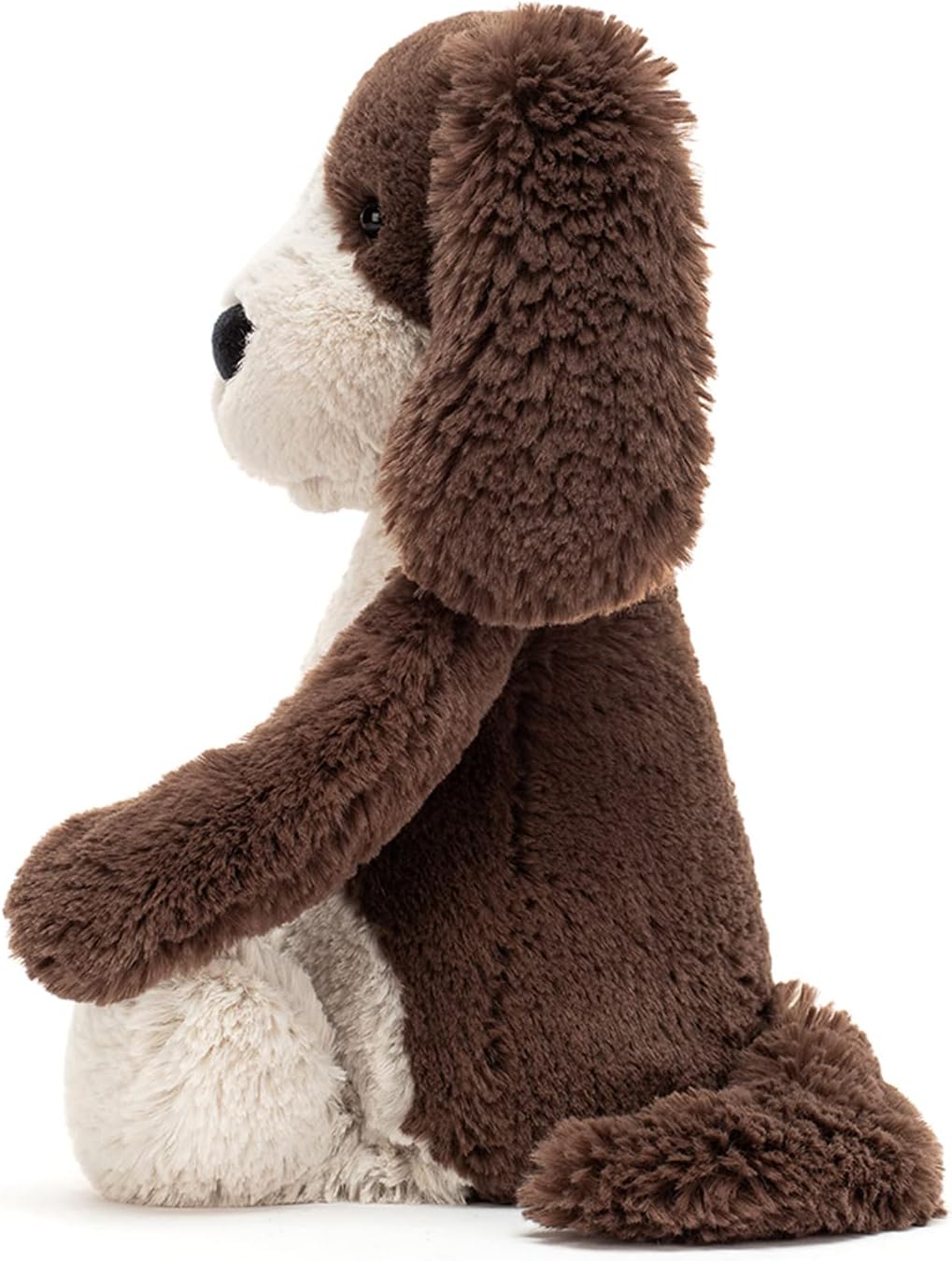 Jellycat Bashful Fudge Puppy Stuffed Animal, Medium 12” - Dogs & Puppies Plush Toy - Classic Children's Gift