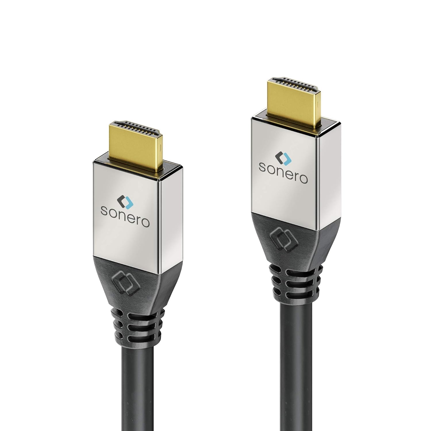 Sonero® Premium 7.5m HDMI Cable, High Speed HDMI Cable with Ethernet, 4K/UHD/60Hz, 18Gbps, Black