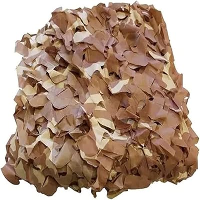Camo Netting, Lightweight Durable Camouflage Netting, Army Sunshade Mesh, Bulk Roll Camo Tarp Great For Hunting, Camping, ...