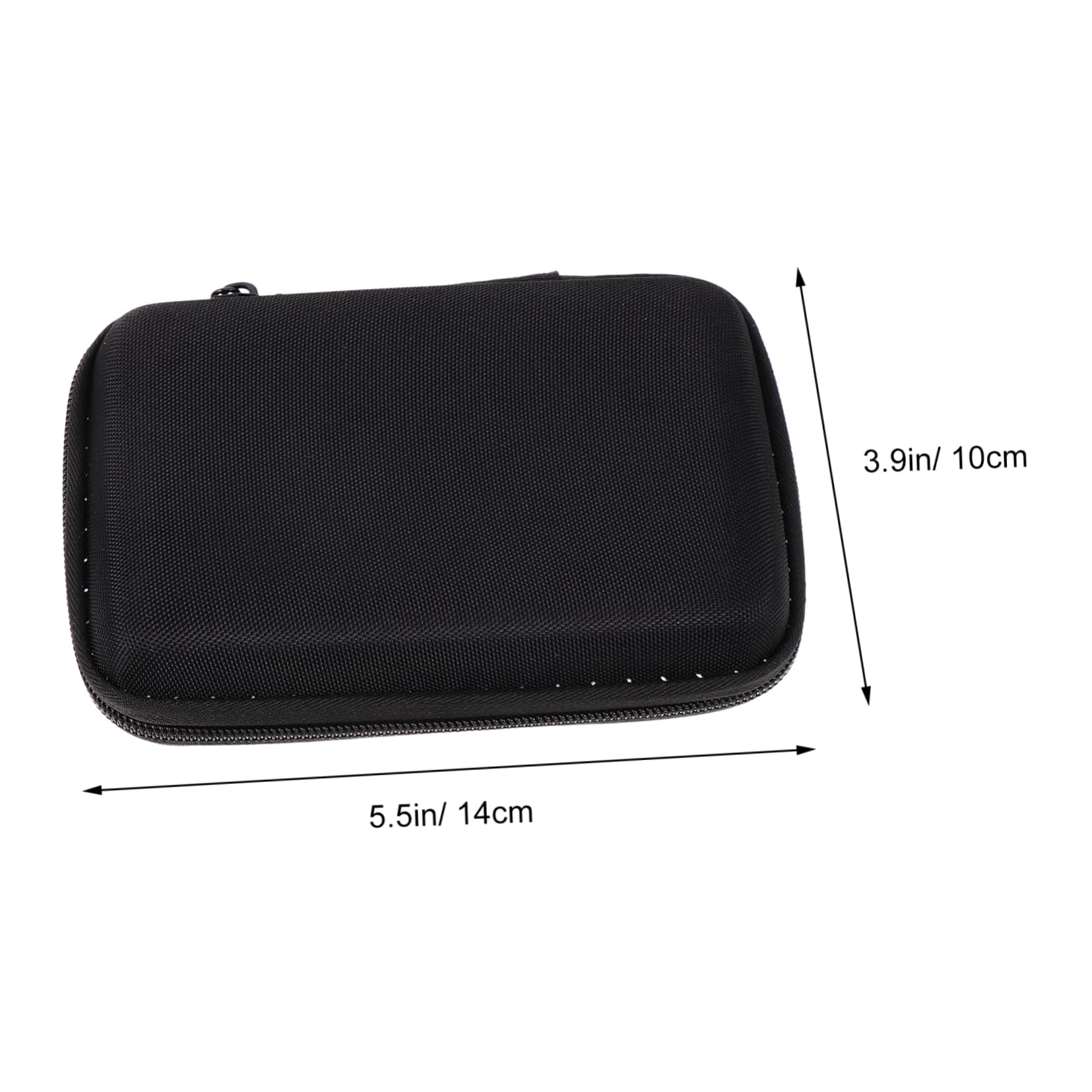 KONTONTY 1pc SSD Bag Storage Pouch for Durable Material Data Cables Organizer Portable Hard Drive Case for Travel Business Trip and Home Use